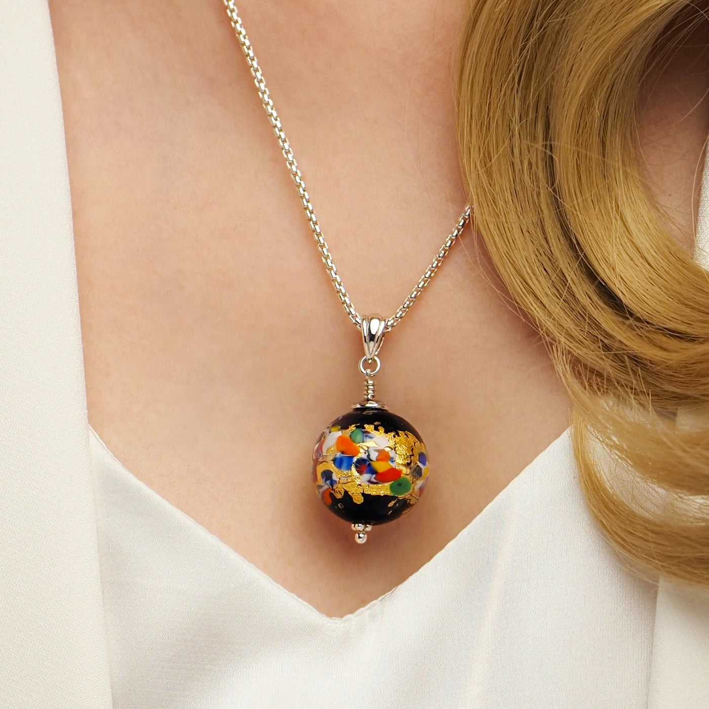 THE KISS | Elegance Pure Pendant - 18mm - Pendant Necklace