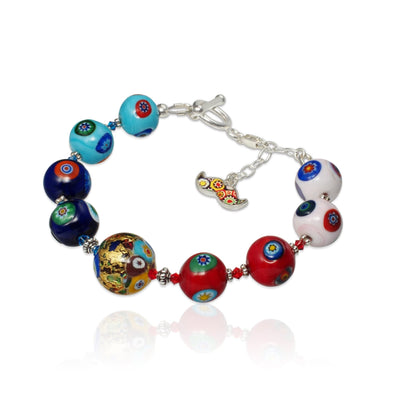 THE KISS | GOLD in Rainbow Bracelet - 16mm - Bracelet