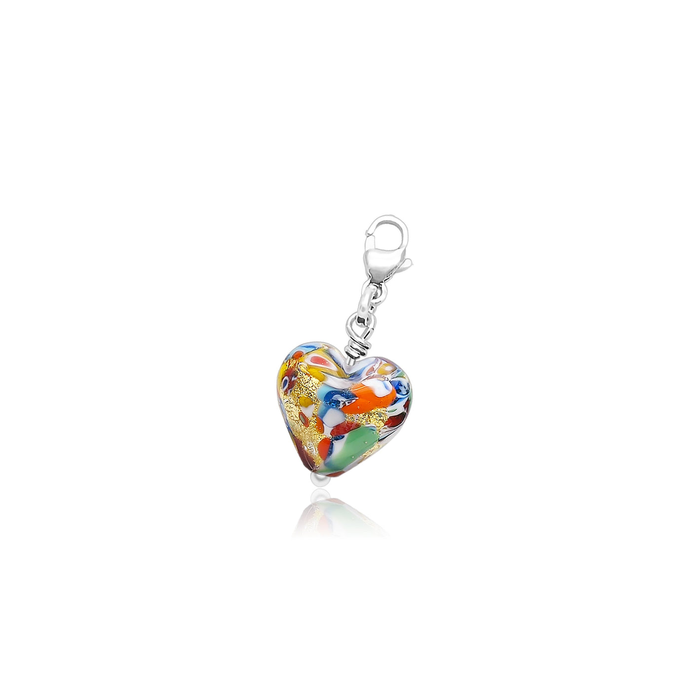 THE KISS | Heart Charm - Gold - Charms