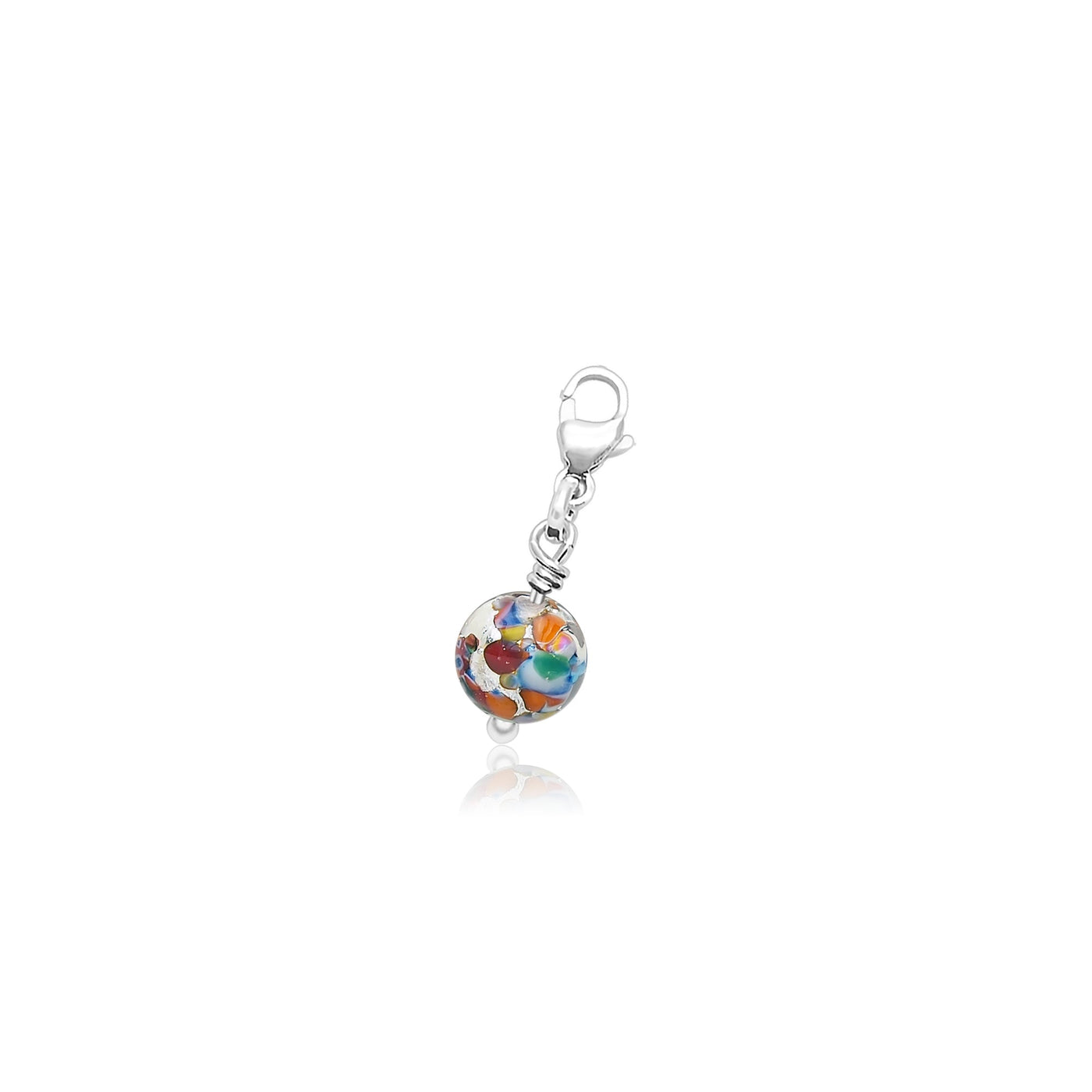 THE KISS | Round Charm - Gold - Charms